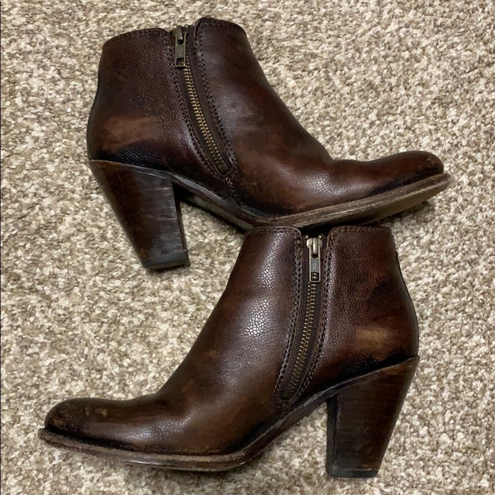 Frye Mustang Gore Shootie Boot